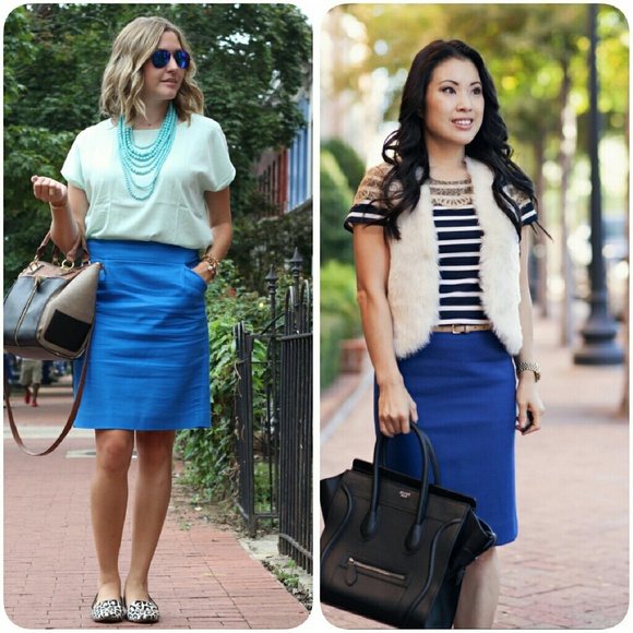 J. Crew Dresses & Skirts - j crew// cotton pencil skirt